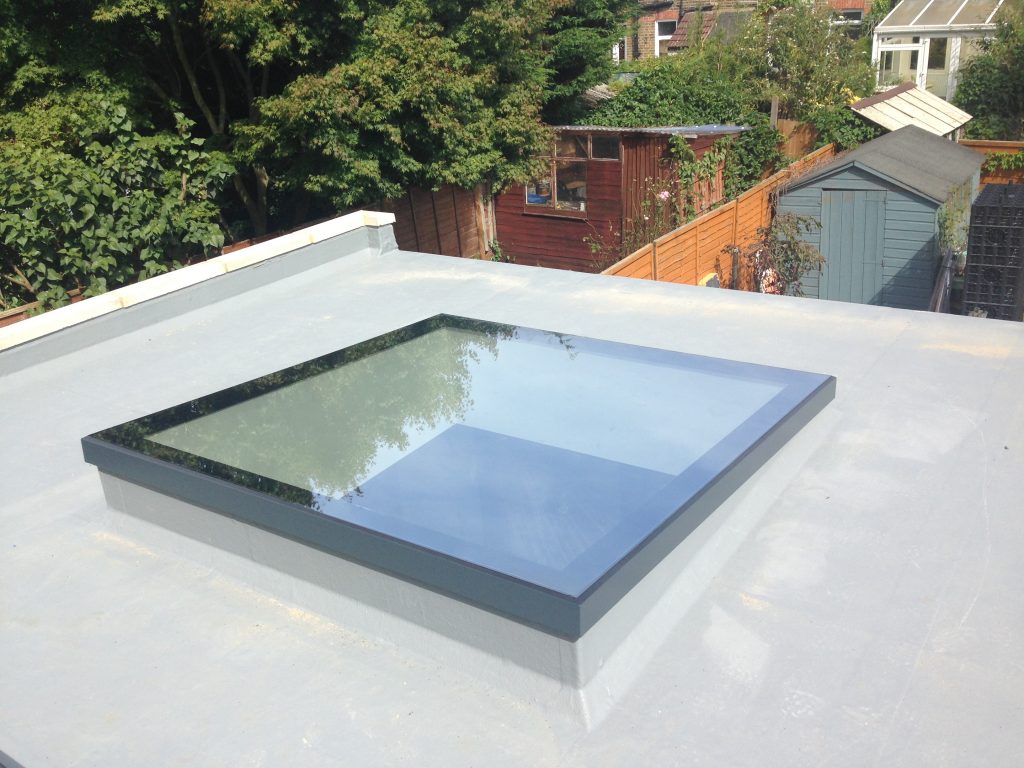 flat roof skylight